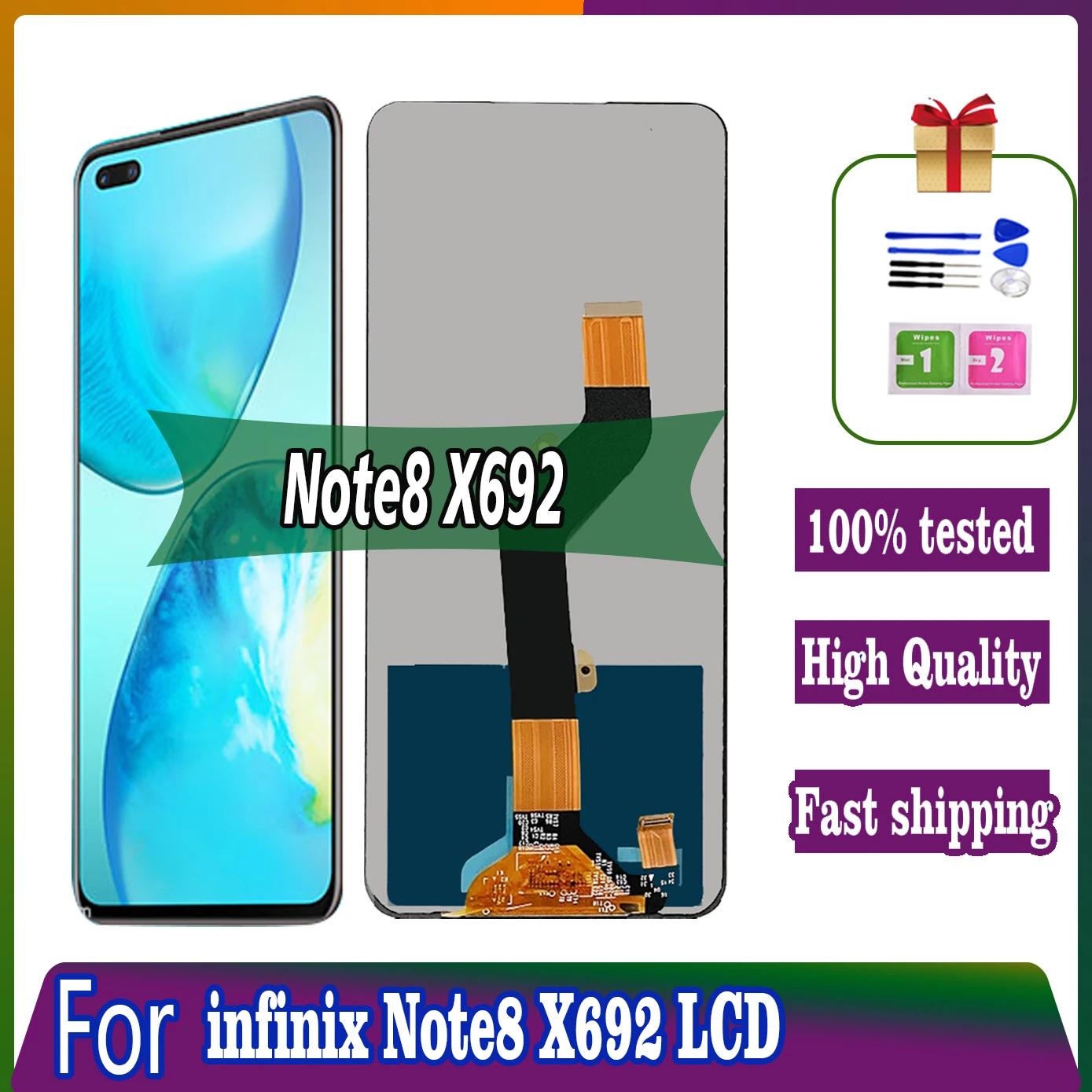 Infinix Note 8  LCD ġ ũ ÷, Infinix Note 8 ü ǰ, X692 Ÿ , 6.95 ġ